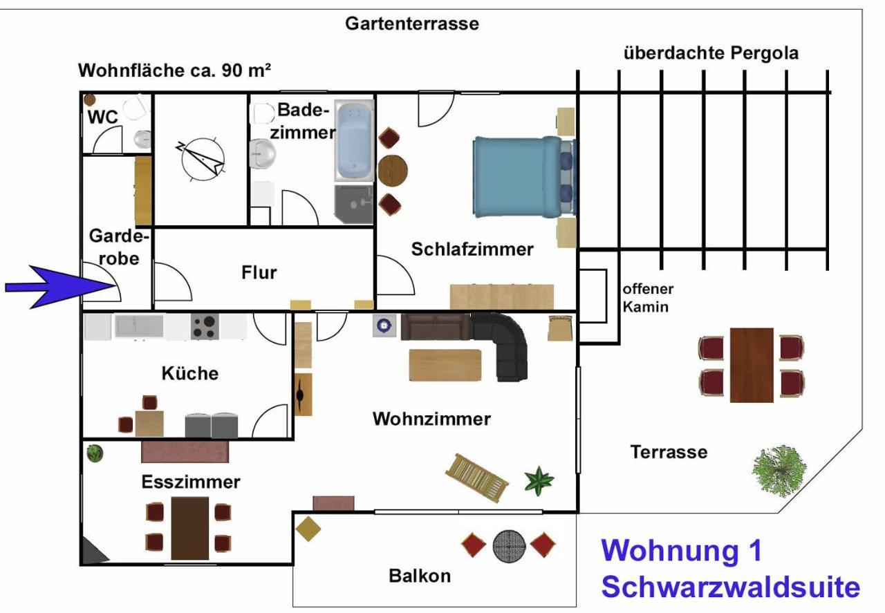 Schwarzwaelder Ferienwohnungen Seelbach  Luaran gambar